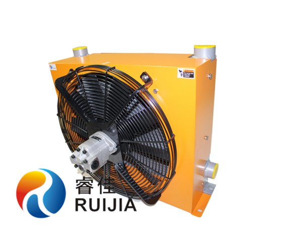 液壓馬達風冷卻器RJ-6511-HM-20側(cè)面