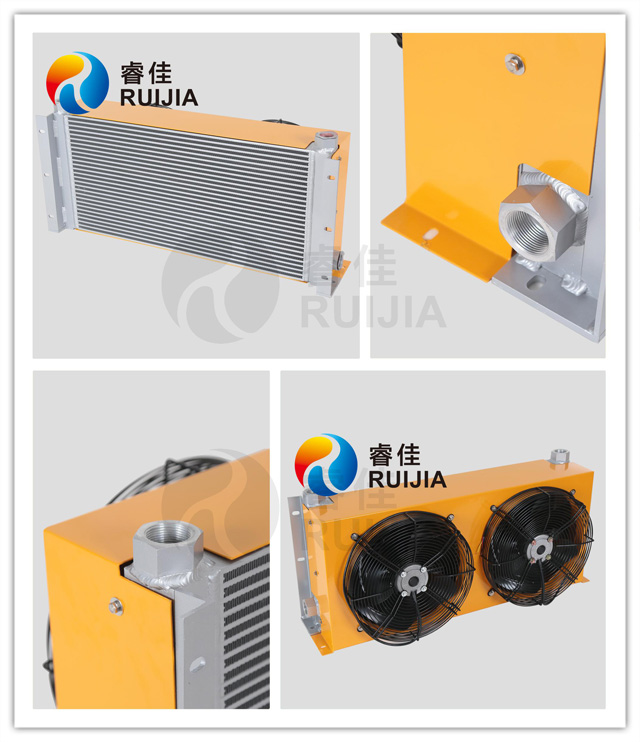 【選型/定制】打樁機<font color='red'>液壓油散熱器</font>，找佛山睿佳冷卻器！