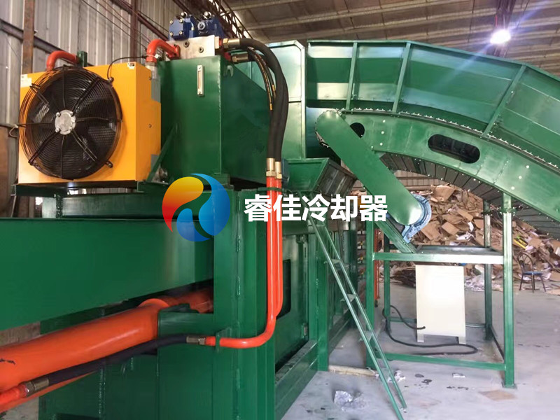 【河南】打包機械<font color='red'>液壓油散熱器</font>選型