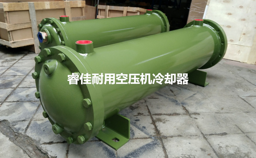 【福建】空壓機加裝，定做10寸水冷式<font color='red'>液壓油散熱器</font>
